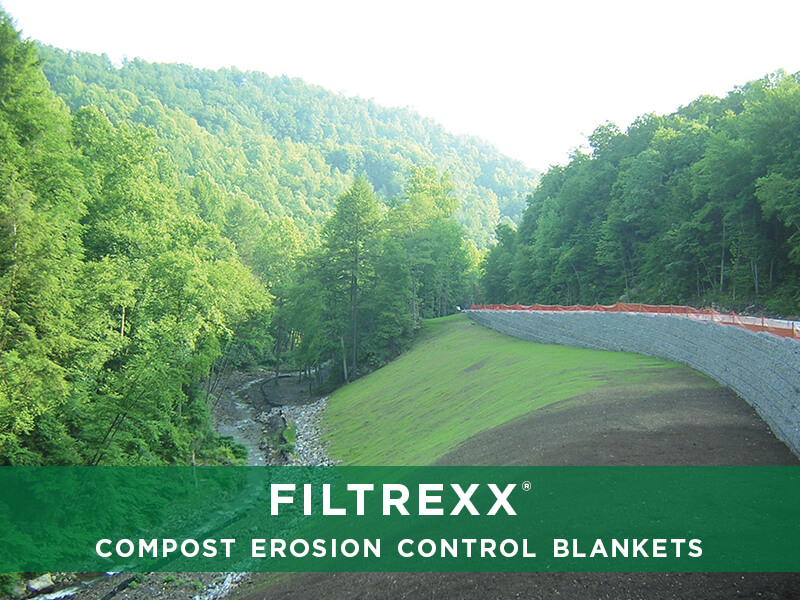 Filtrexx Compost Erosion Control Blankets, Soil Stabilization to Mimic  Nature