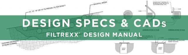 Filtrexx Design Specs CADs