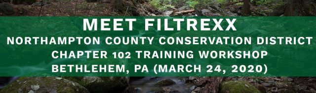 Filtrexx attends 2020 Northampton County Conservation District Workshop