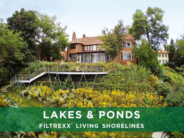 Filtrexx Lakes & Ponds Living Shorelines 