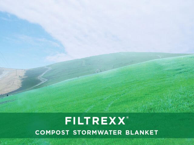 Filtrexx Compost Stormwater Blanket