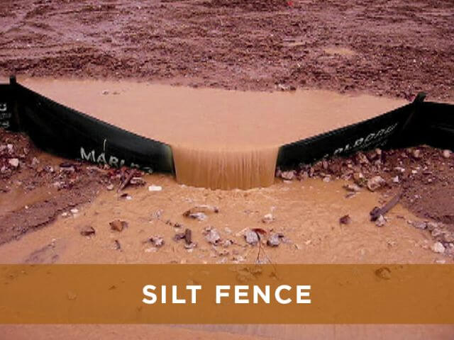 BMP Comparison Silt Fence
