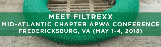 Filtrexx attends 2018 Mid-Atlantic Chapter APWA Conference