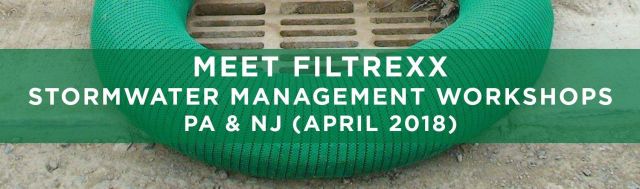 Filtrexx attends 2018 Stormwater Management Workshops