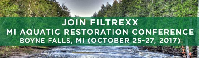 Filtrexx LivingWalls attend 2017Michigan Aquatic Restoration Conference
