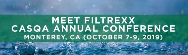 Filtrexx exhibits at 2019 CASQA Conference in Monterey, CA