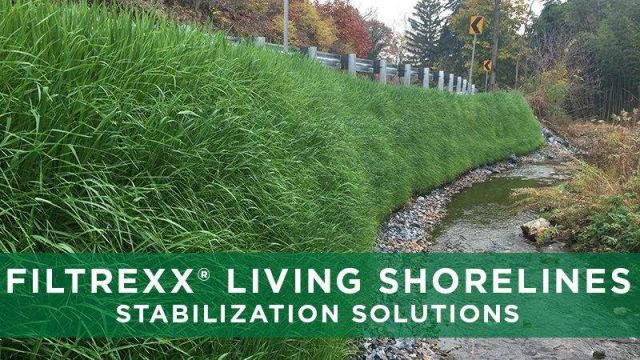 Filtrexx Living Shoreline Bank Stabilization Solutions