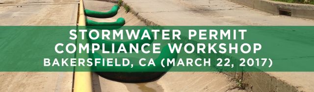 SEMINARS Stormwater Permit Compliance Bakersfield CA