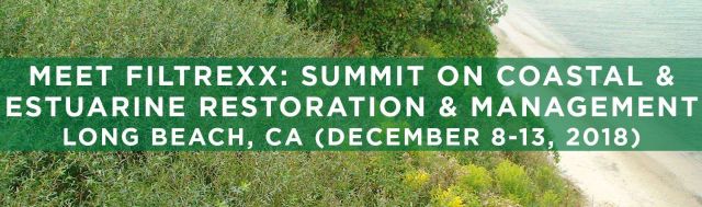 Filtrexx attends 9th National Summit on Coastal and Estuarine Restoration and Management